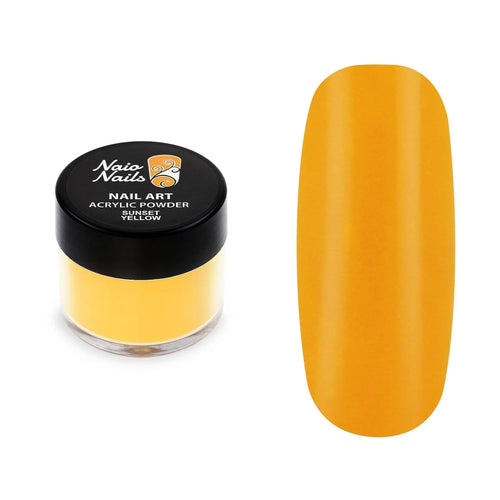 Polvo Acrílico Amarillo Atardecer - 12g