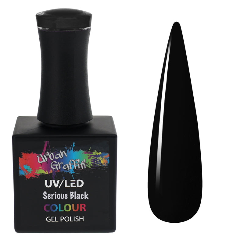 Serious Black - UGGP-A0002 - Vernis gel Urban Graffiti 15 ml